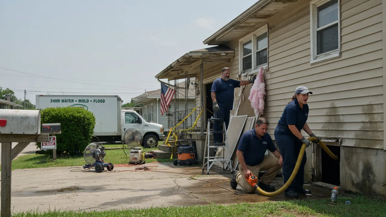 Water Damage Repair in Hanover, WV near me